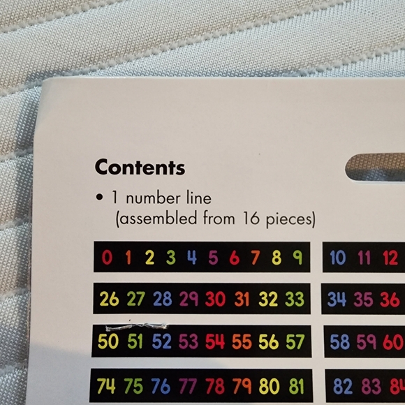Classroom number line 0-120 NWT - Picture 7 of 7